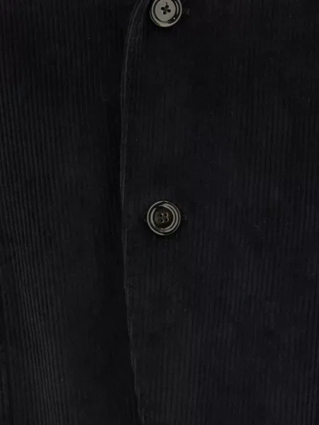 Sacou Lardini de catifea cord albastru