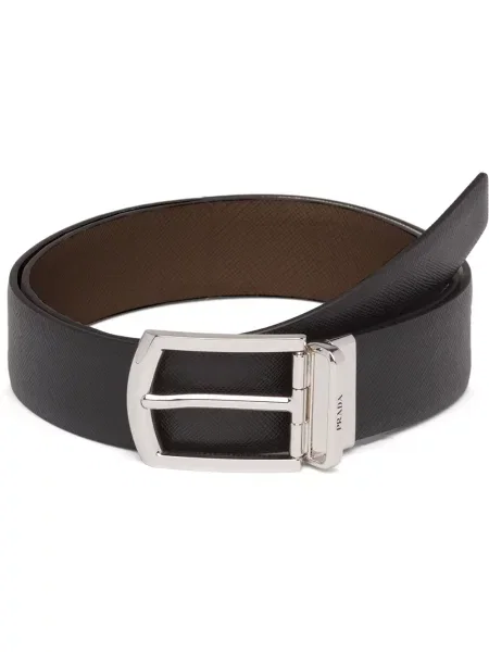 Curea Prada din piele negru