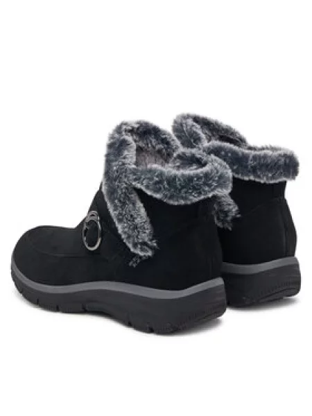 Skechers Škornji za sneg Slip-Ins : Easy Going Gentle Winter črna
