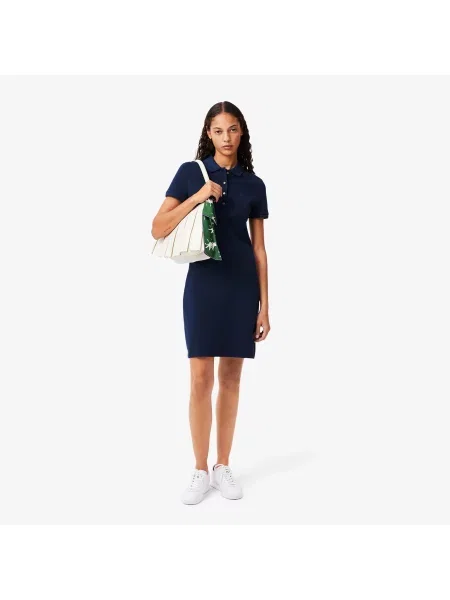 Sukienka Polo Z Elastycznej Bawełny Piki
