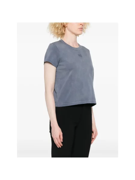 Koszulka polo Alexander Wang niebieska