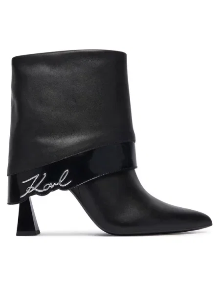 KARL LAGERFELD Botine Debutante negru