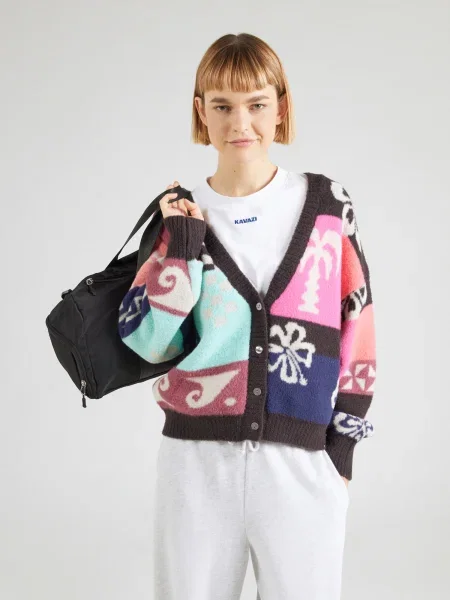 Žakárový sveter Rip Curl čierna