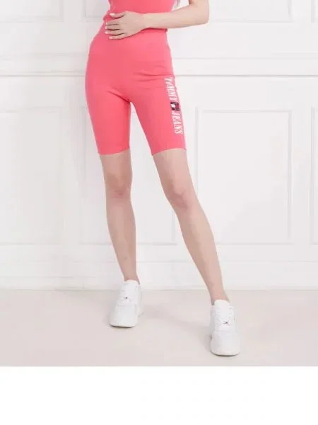Tommy Jeans Pantaloni scurți | Skinny fit roz