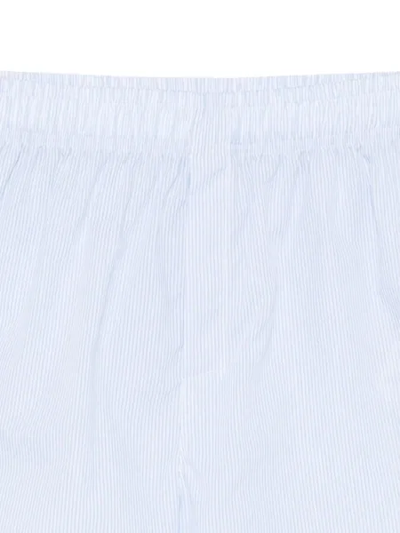 Pantaloni scurți Ami Paris cu dungi albastru
