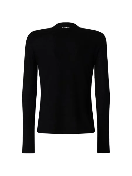 Pulover Pinko de lână negru