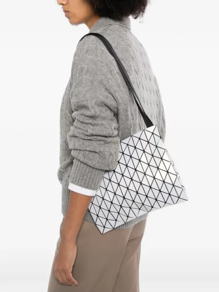 Geantă Bao Bao Issey Miyake alb