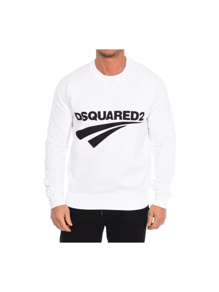 Bluza sportowa Dsquared2 biała