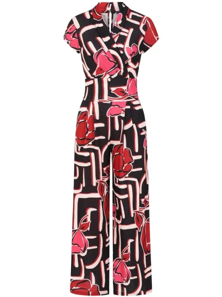 HotSquash Salopeta roz zmeură / roz pastel / sângeriu negru