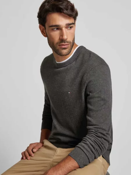 Tommy Hilfiger Sweter szary