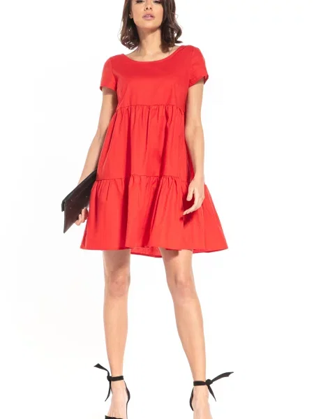 Sukienka mini Tessita różowa