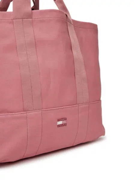 Tommy Jeans Kabelka Tjw Tote Edition Canvas růžová