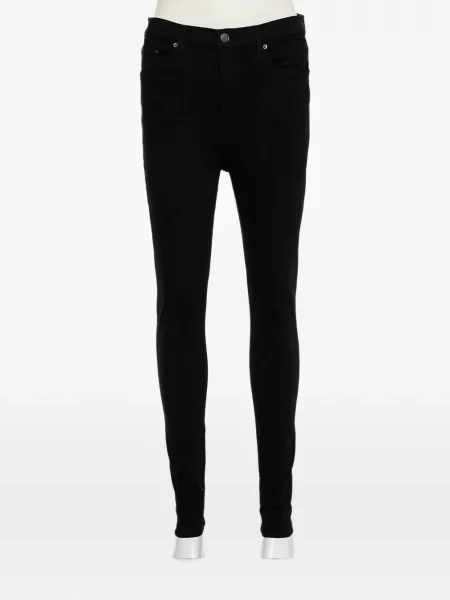 Blugi skinny Grlfrnd skinny fit negru