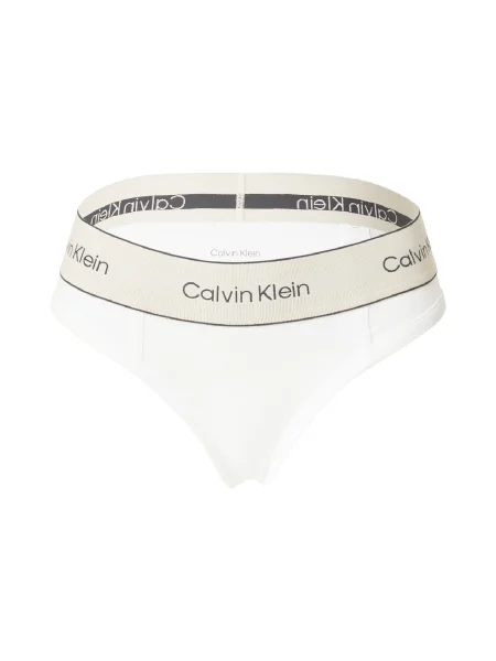 Calvin Klein Underwear Bikiny režná / černá bílá