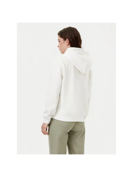 Calvin Klein Jeans Mikina Gradient bílá