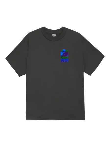 Tričko Obey s potiskem šedé