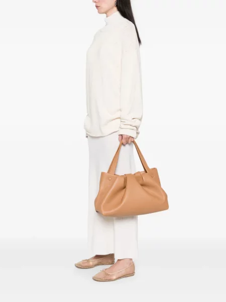 Geantă shopper Themoirè maro