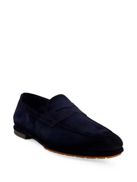 Pantofi loafer Santoni albastru
