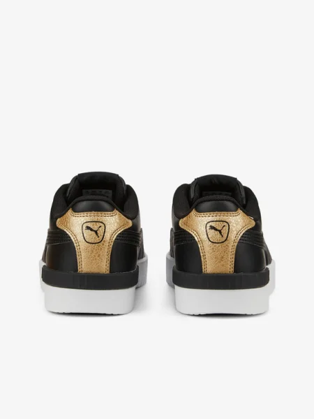 Viseltes hatású félcipő Puma fekete