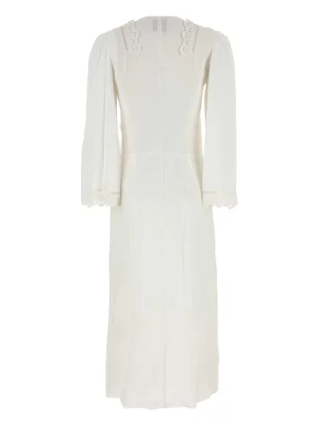 Rochie Isabel Marant din dantelă alb