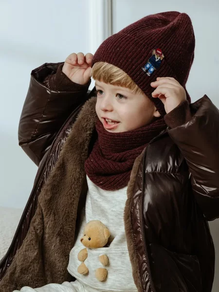 Jamiks Дитячий снуд із вовною THEO