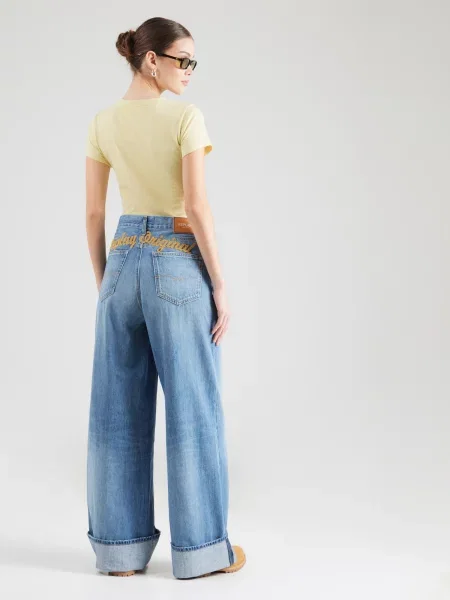 REPLAY Džínsy NALAJA denim modrá