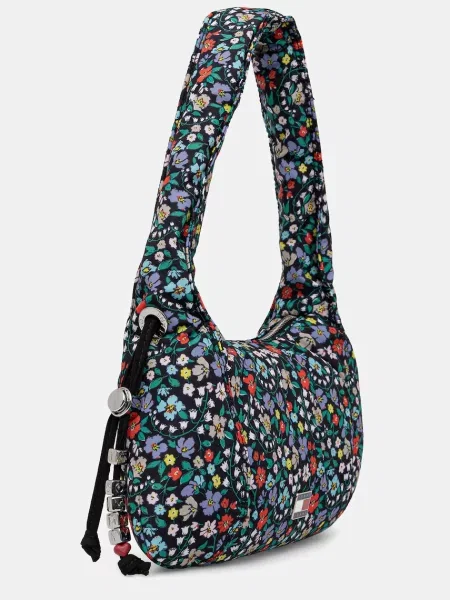 Tommy Jeans Kabelka Tjw Casual Floral Shoulder Farebná zelená