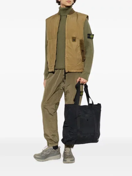 Vestă Stone Island cu strasuri verde