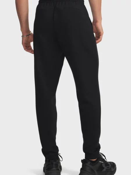 Флісові завужені спортивні штани Under Armour чорні