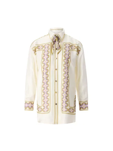 Jedwabna koszula Zimmermann