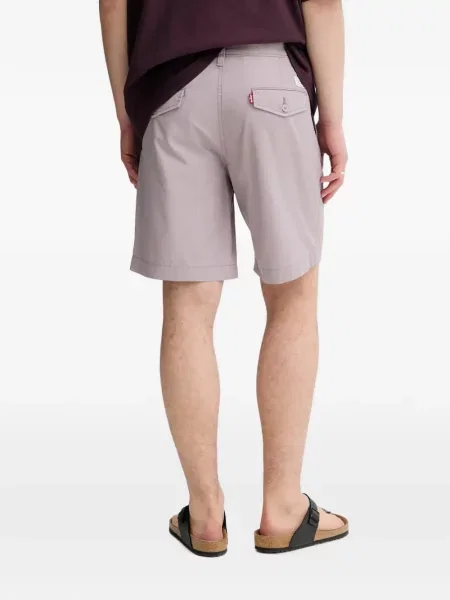 Scurt pantaloni scurți Levi's® cu broderie cu dungi alb