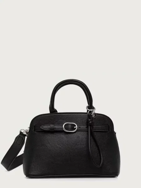 United Colors of Benetton crossbody kabelka dámska z imitácie kože čierna
