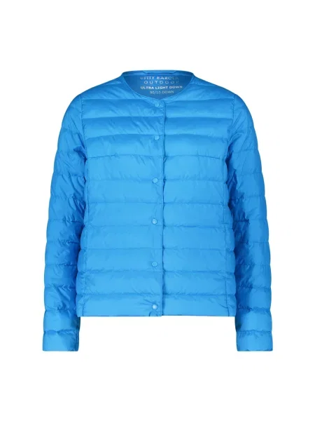 Pikowana kurtka puchowa Betty Barclay niebieska