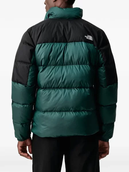 Пухено яке The North Face зелено