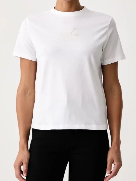 Calvin Klein Jeans T-shirt biała