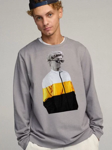 Світшот YAPPI сірий