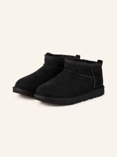Ugg Botki Classic Ultra Mini schwarz czarne