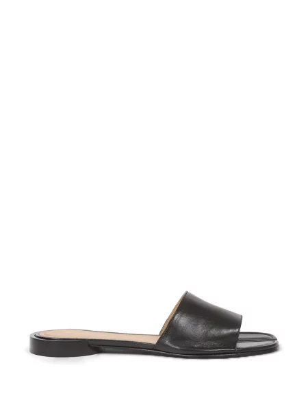 Sandale Maison Margiela din piele fără toc negru