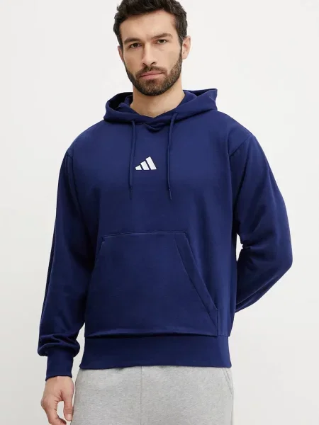Adidas Суитшърт Essentials Feel Cozy тъмносин