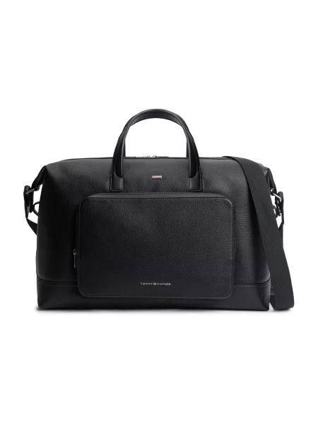 TOMMY HILFIGER Geantă de weekend negru