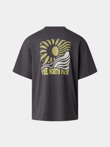 Футболка The North Face M SUN OVERSIZE SHORT SLEEVE TE сірий