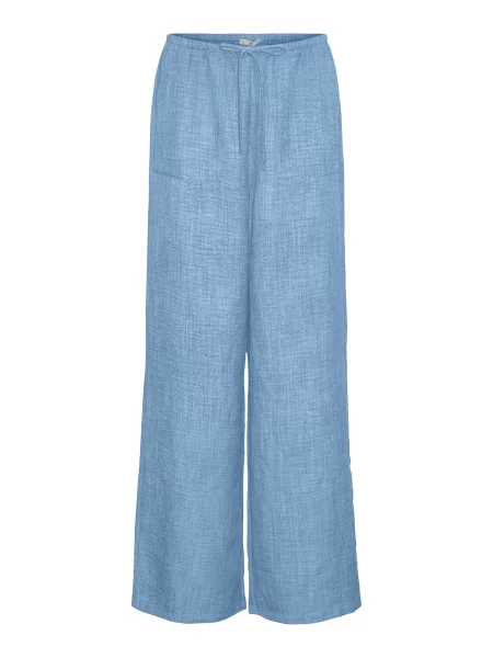 VERO MODA Kalhoty světlemodrá