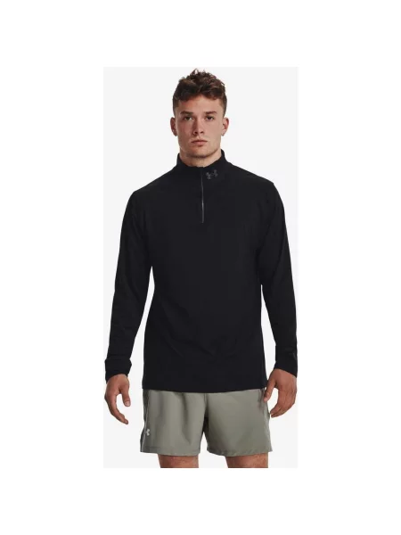 Koszulka z długim rękawem Under Armour Qualifier Run Half Zip XXL czarna