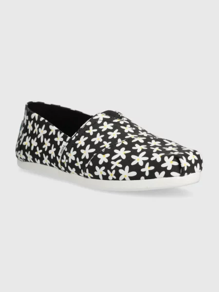 Espadrile Toms Alpargata črna