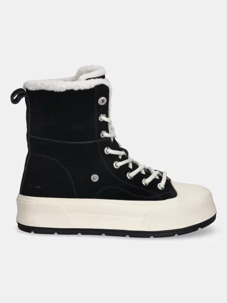 Замшевые кеды Goe черные