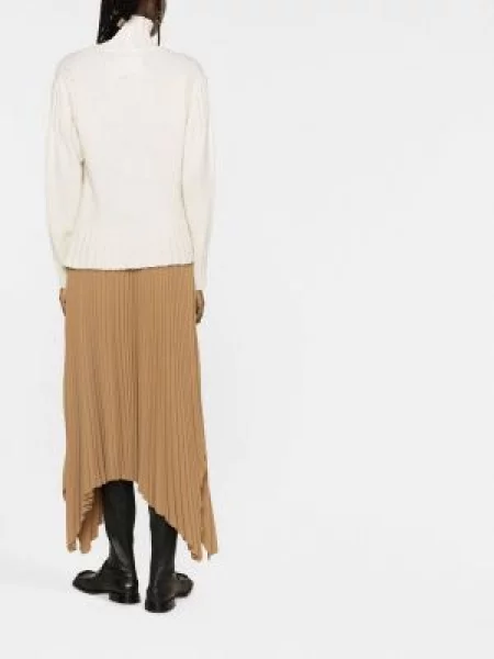 Kašmyro megztinis Jil Sander balta