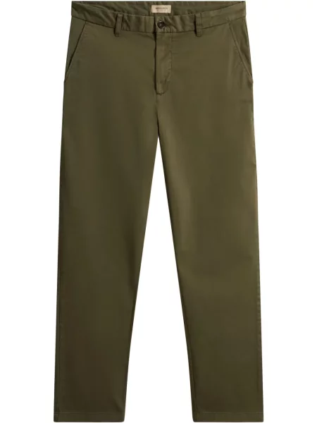 Pantaloni chino Woolrich verde