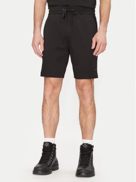 Moose Knuckles Pantaloni scurți sport Dalon negru