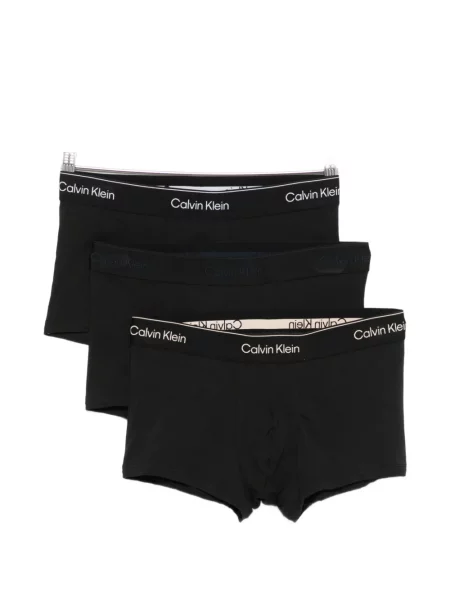 Boxeri Calvin Klein cu autograf negru