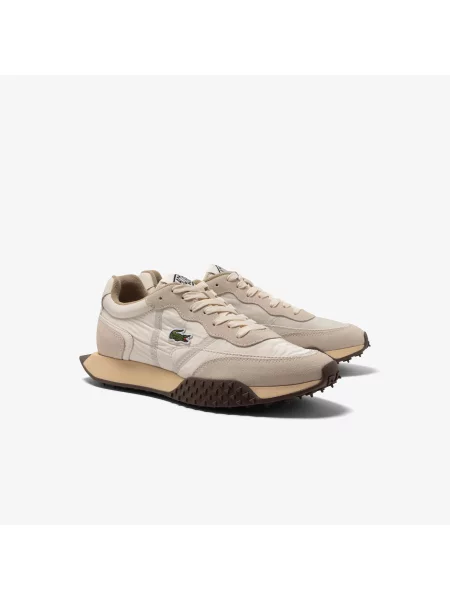 Sneakersy Lacoste beżowe